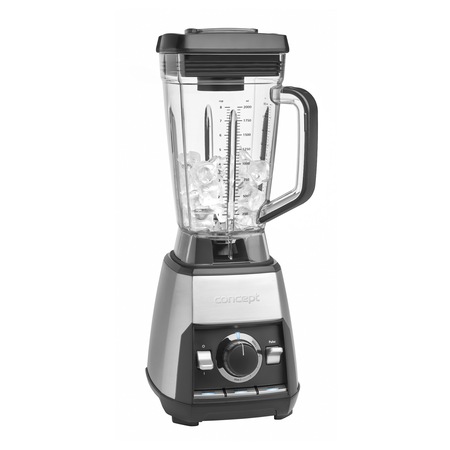 Blender Concept SM8000, 1600 W, 2 L, 33000 rpm, vas din tritan fara BPA, 6 cutite, Inox