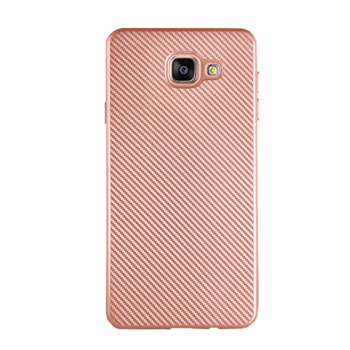 Szilikon tok Carbon Fiber Xiaomi Redmi S2-hez, Rose Gold