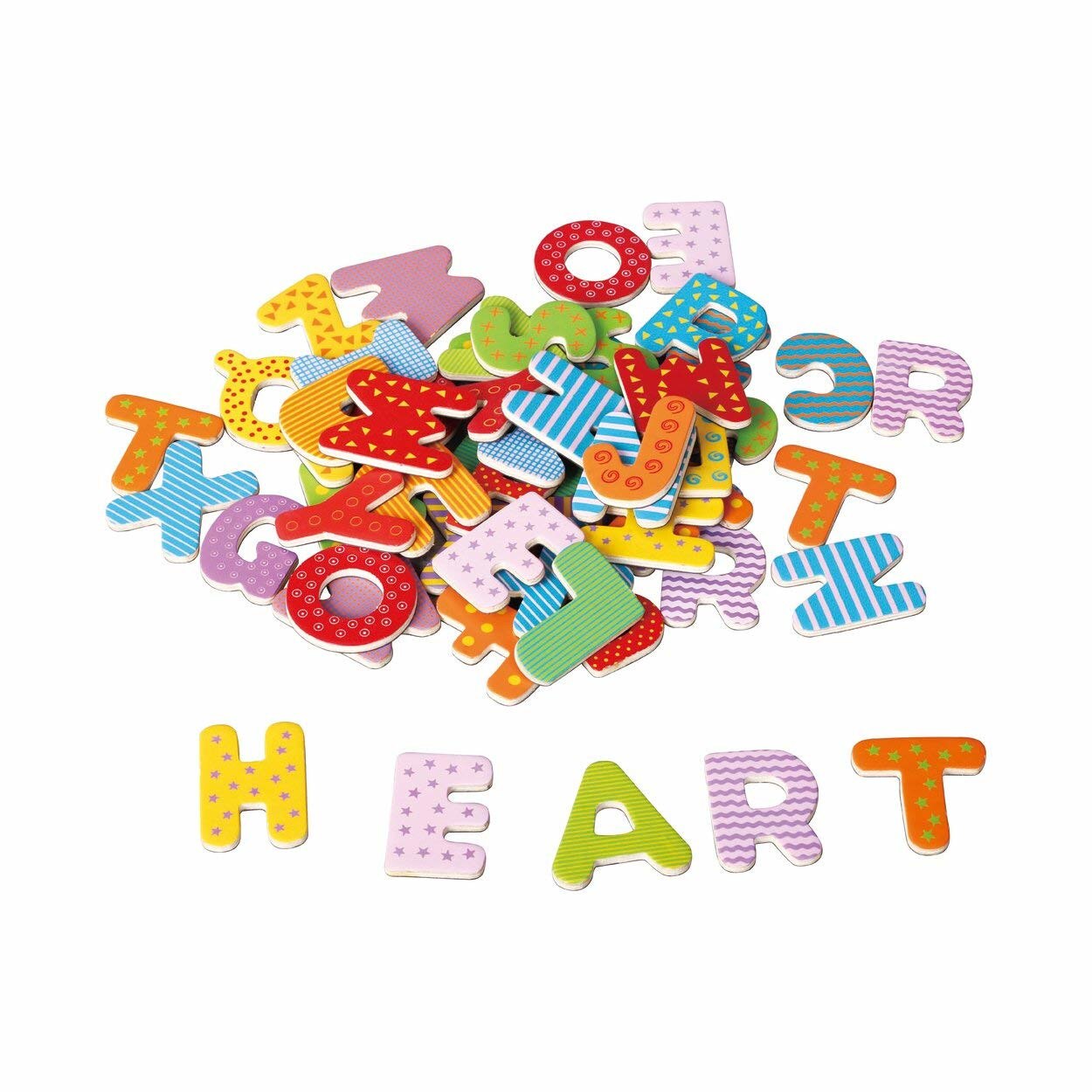 Cifre magnetice din lemn