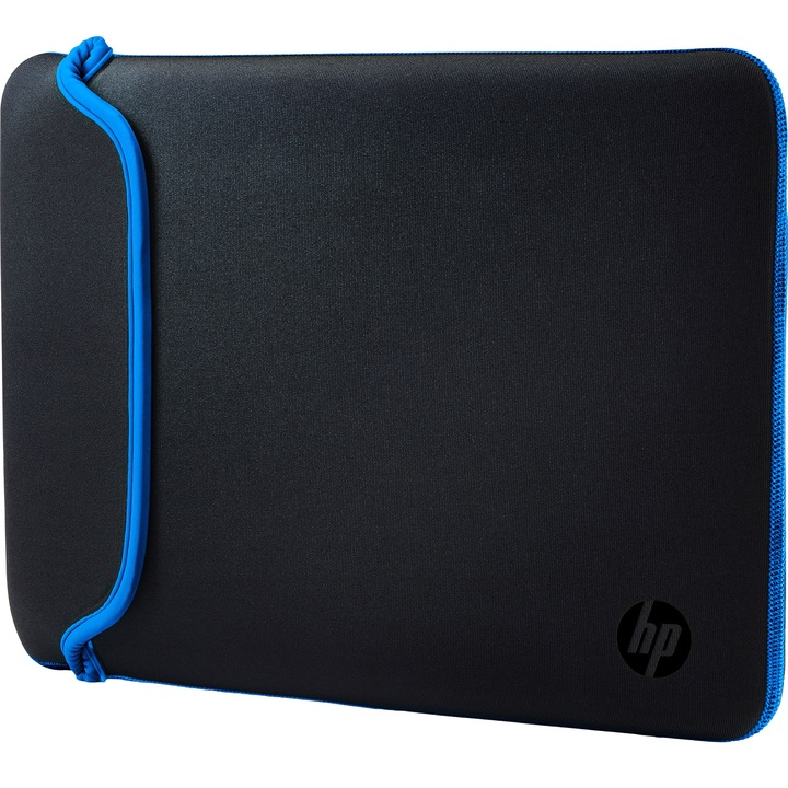 Husa laptop HP Chroma Sleeve, 15.6", negru/albastru