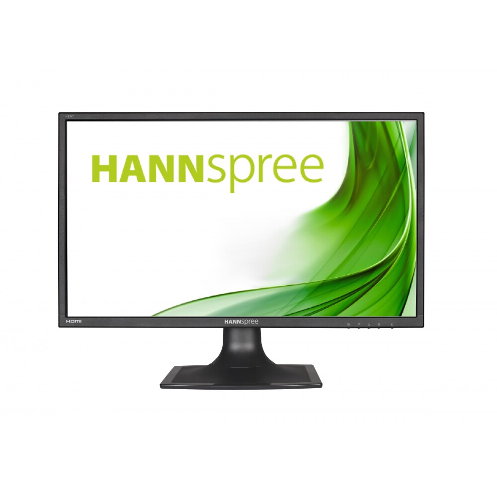 Monitor HANNSPREE HS247HPV, TFT, 23.6 inch, Wide, Full HD, D-Sub, DVI-D, HDMI, Negru