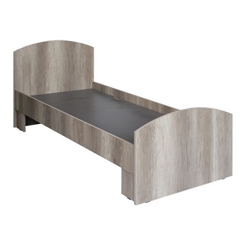 Pat 1 persoana Leon , pal Canyon, 900x2000mm Pat 1 persoana Leon , pal Canyon, 900x2000mm