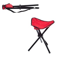 Scaun Pescar Zelten 31x31x43 cm, Rosu