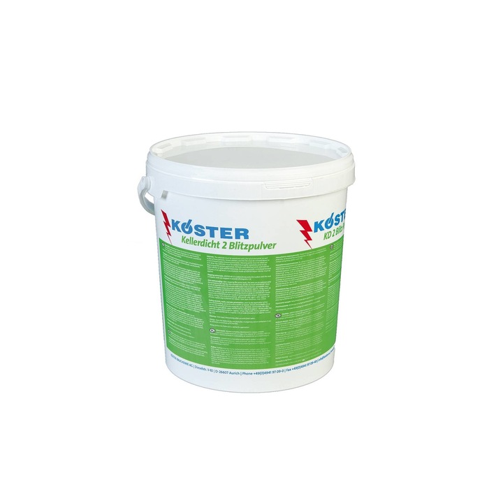 Mortar, Koster, Kellerdicht 2 Blitzpulver, pentru interior, 15kg