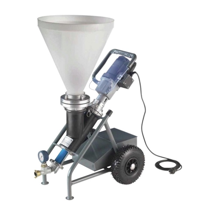 Set sprayere II pompa electrica cu snec BMP 6 pentru glet