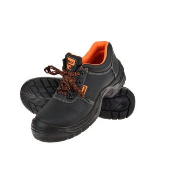 Bocanci de protectie pentru lucru din piele, marimea 44, Geko, G90504 Bocanci de protectie pentru lucru din piele, marimea 44, Geko, G90504