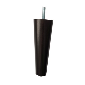 Picior Conic Lemn Fag 135mm Negru Picior Conic Lemn Fag 135mm Negru