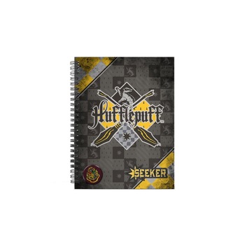 Caiet Harry Potter - Hufflepuff A4 Quidditch Caiet Harry Potter - Hufflepuff A4 Quidditch