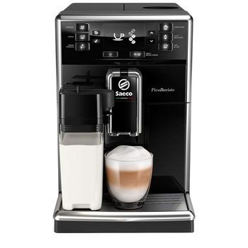 Espressor automat Saeco PicoBaristo SM5460/10, 10 bauturi, Carafa pentru lapte integrata 0,5 L, filtru AquaClean, Negru Espressor automat Saeco PicoBaristo SM5460/10, 10 bauturi, Carafa pentru lapte integrata 0,5 L, filtru AquaClean, Negru