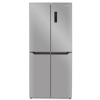 Side by side Heinner HSBS-H421MNFXE++, 421 l, Full No Frost, Display touch, Control electronic, Super Congelare, Iluminare LED, Clasa E, H 180 cm, Aspect inox Side by side Heinner HSBS-H421MNFXE++, 421 l, Full No Frost, Display touch, Control electronic, Super Congelare, Iluminare LED, Clasa E, H 180 cm, Aspect inox