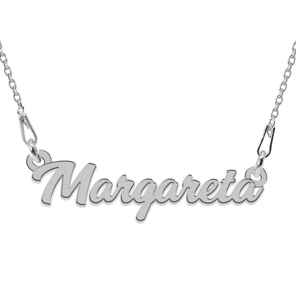 Colier Argint 925, Nume Margareta , BijouxMAG, 45 cm