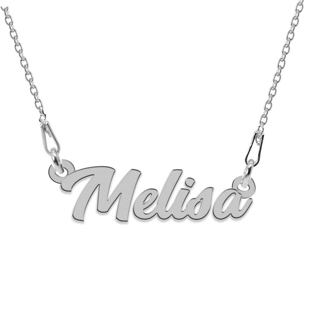 Colier Argint 925, Nume Melisa , BijouxMAG, 45 cm