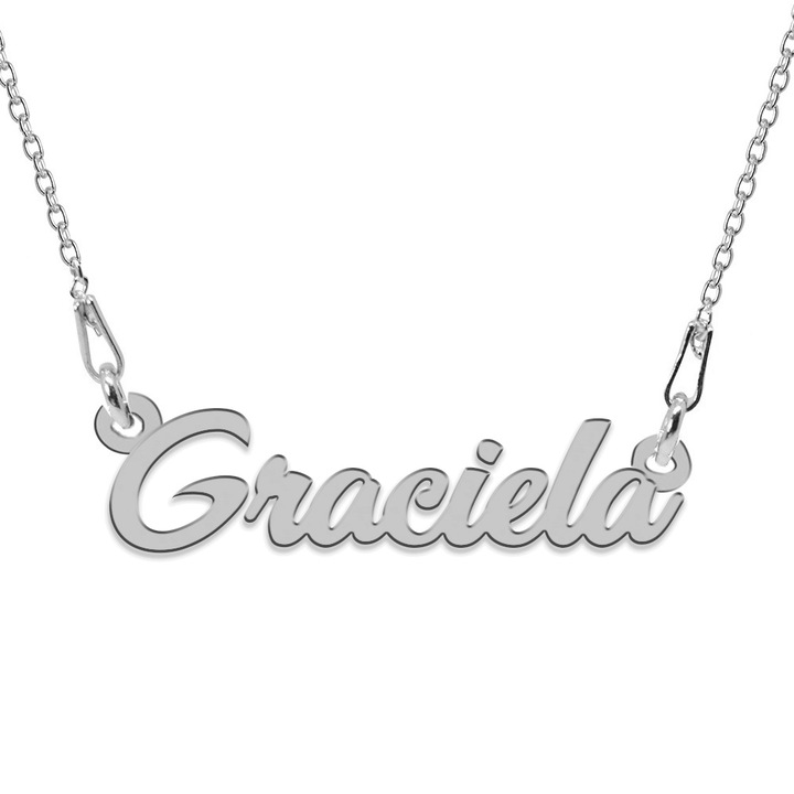 Colier Argint 925, Nume Graciela, 45 cm
