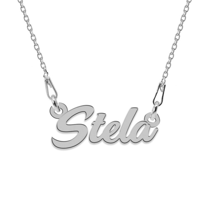 Colier Argint 925, Nume Stela , BijouxMAG, 45 cm
