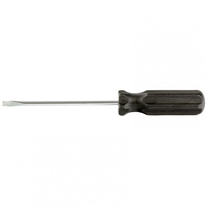 Отвертка SPARTA, SL3,0 х 75 mm, черна пластмасова дръжка