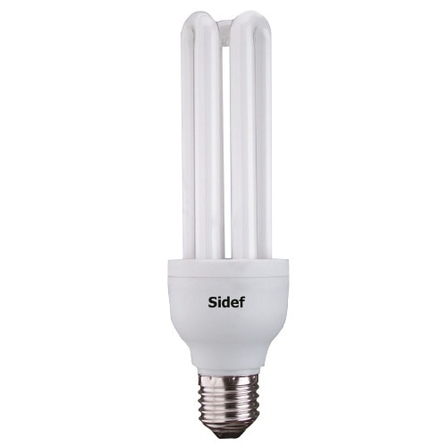 Bec Economic 3U, Sidef, E27, 22W (110W), 6400K, A++, Autonomie 3000 ore, Lumina Rece