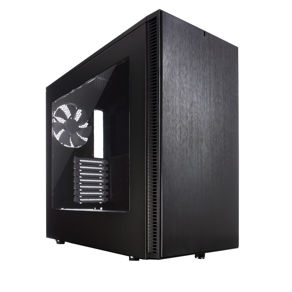 Carcasa Fractal Design Define S Black Window, MiddleTower, fara sursa, Negru