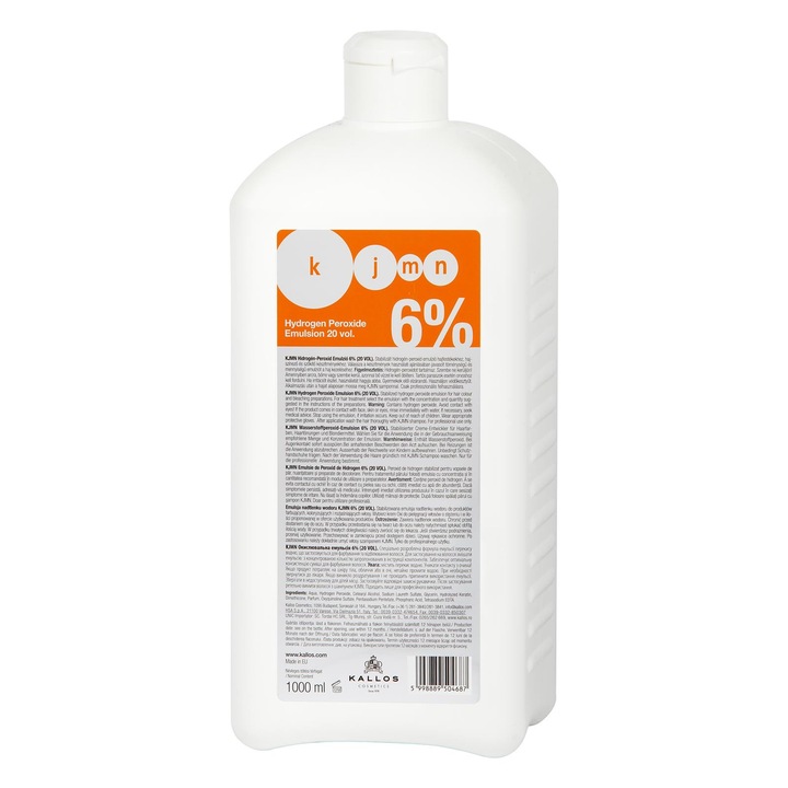 Emulsie oxidanta 6% KJMN Kallos 1000ml