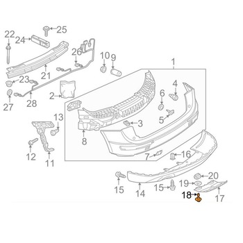 Bolt Prindere Capac Carlig Remorcare Bara Spate Oe Volkswagen Bolt Prindere Capac Carlig Remorcare Bara Spate Oe Volkswagen