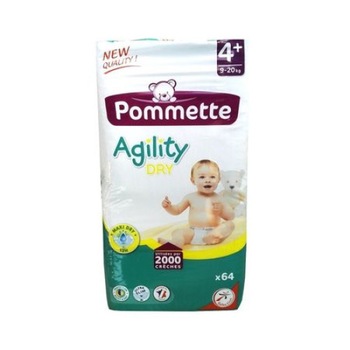 Scutece copii Pommette AgilityDry 4+ Maxi+ 9-20 kg 46 buc Scutece copii Pommette AgilityDry 4+ Maxi+ 9-20 kg 46 buc