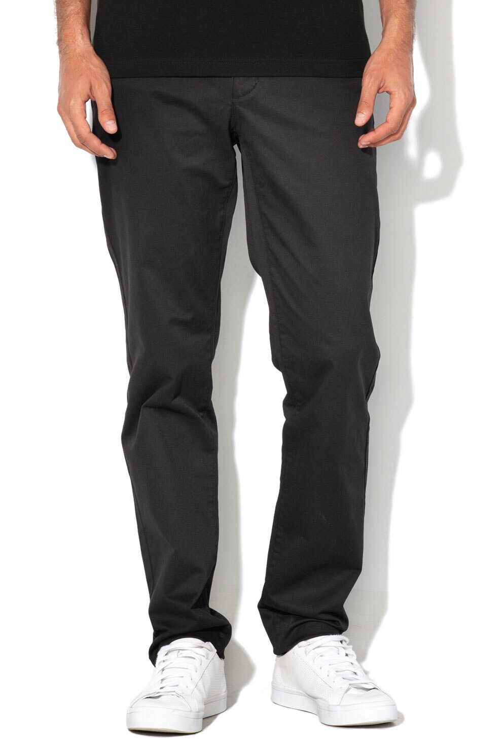 Lacoste Pantaloni chino slim fit, Negru, 42-L32