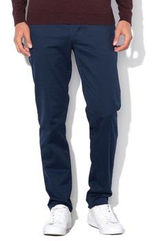 Lacoste Pantaloni chino slim fit, Albastru inchis, 44-L32 Lacoste Pantaloni chino slim fit, Albastru inchis, 44-L32