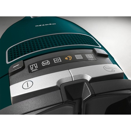 Aspirator cu sac Miele Complete C3 Jubilee Power Line Petr, 890 W, 4.5 L, Perie Parchet, Perie universala, Filtru AirCleanPlus, Verde