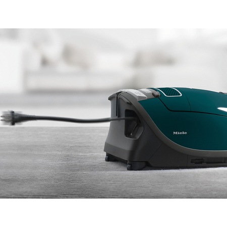 Aspirator cu sac Miele Complete C3 Jubilee Power Line Petr, 890 W, 4.5 L, Perie Parchet, Perie universala, Filtru AirCleanPlus, Verde