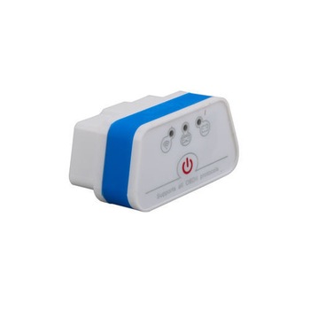 Dispozitiv de diagnosticare VGATE, iCar2, OBDII, WiFi, Alb/Albastru Dispozitiv de diagnosticare VGATE, iCar2, OBDII, WiFi, Alb/Albastru