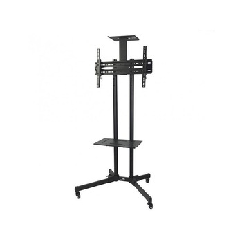 Stand tv si dvd, mobil, pentru prezentare, 32 - 55 inch, Negru Stand tv si dvd, mobil, pentru prezentare, 32 - 55 inch, Negru