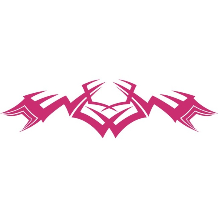 Autómatrica - Törzsi villám - Magenta - 50x14 cm