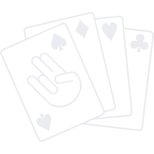 Sticker auto - Poker rules! - Alb polar - 25x21 cm