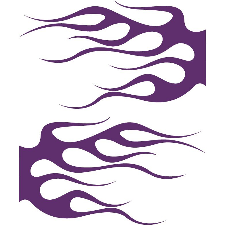 Sticker auto - Vapaie - Indigo - 2buc 50x29 cm