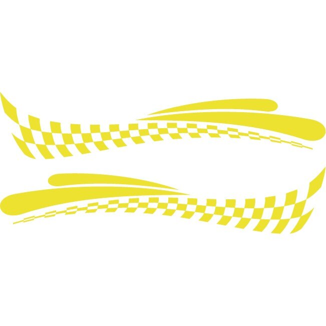 Sticker auto - Finis - Lemon - 2buc 70x14 cm