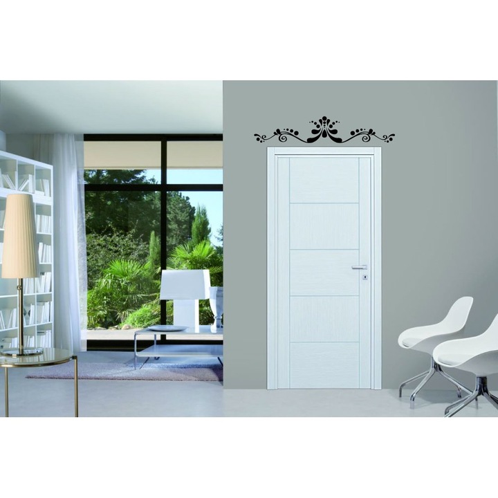 Ornament clasic - Sticker Decorativ - Albastru - 162 x 30 cm