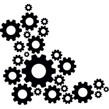 Rotitele abstracte - Sticker Decorativ - Negru - 119 x 110 cm Rotitele abstracte - Sticker Decorativ - Negru - 119 x 110 cm