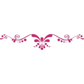 Ornament clasic - Sticker Decorativ - Magenta - 162 x 30 cm Ornament clasic - Sticker Decorativ - Magenta - 162 x 30 cm