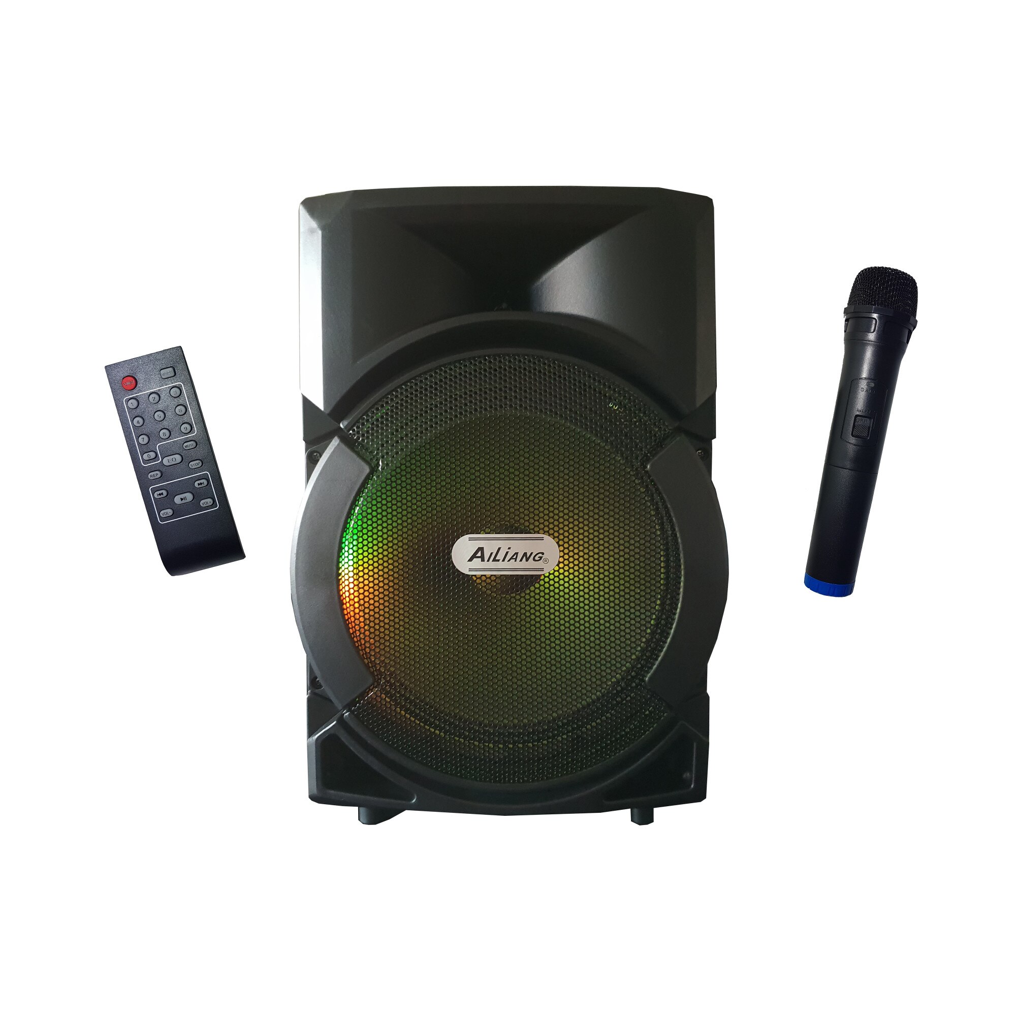 Boxa Activa Troller Difuzor 30 cm , 100 Watti , 1 Microfon Wireless , Telecomanda , Stick USB, Card , Radio FM , Bluetooth