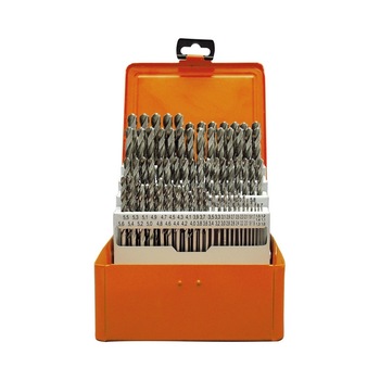 Set burghie metal elicoidale Projahn, HSS-G DIN 338 Typ N ECO, 1-10mm, 91 buc/set Set burghie metal elicoidale Projahn, HSS-G DIN 338 Typ N ECO, 1-10mm, 91 buc/set