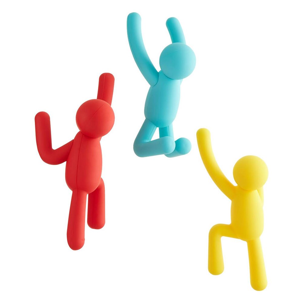 Cuier din plastic Buddy Hook, 7.6 x 16.5 x 7.6 cm, Multicolor