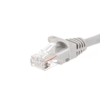 Cablu patchcord netrack patch cable rj45, snagless boot, cat 6 utp, 1m grey Cablu patchcord netrack patch cable rj45, snagless boot, cat 6 utp, 1m grey