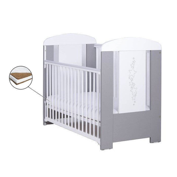 Patut eurogloria stars culisant - silver + saltea cocos 8 cm