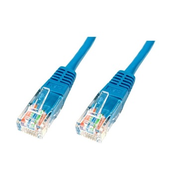 Cablu U / UTP Digitus, Cat. 5E, Pvc, 3m, Albastru Cablu U / UTP Digitus, Cat. 5E, Pvc, 3m, Albastru