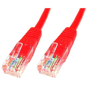 Cablu U/UTP Digitus, Cat.5e, PVC, 1m, Rosu Cablu U/UTP Digitus, Cat.5e, PVC, 1m, Rosu