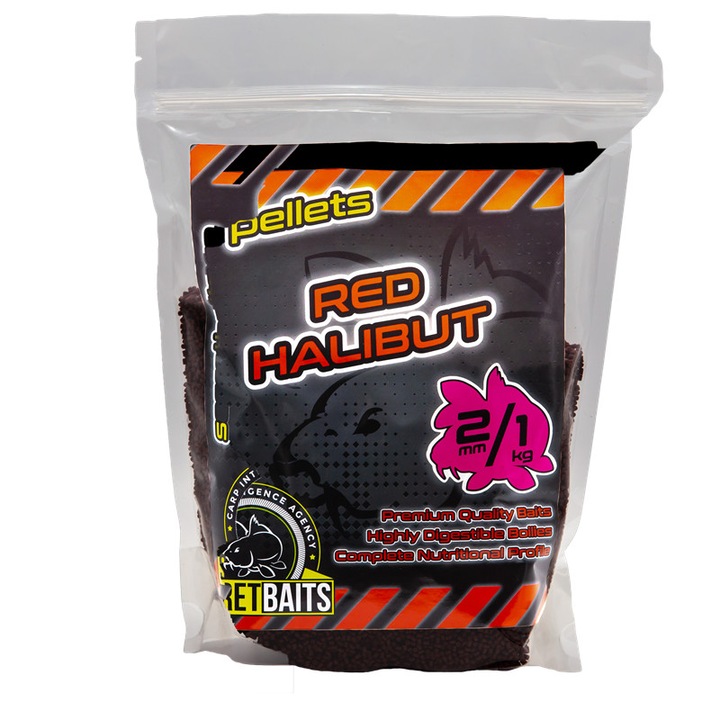 Пелети Secret Baits Red Halibut 2 мм - 1 кг