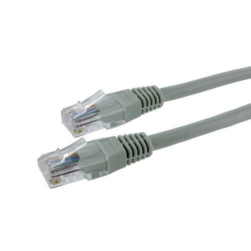Cablu retea 4World, Cat. 5e, 5m, U/UTP, Gri, 2x Rj-45