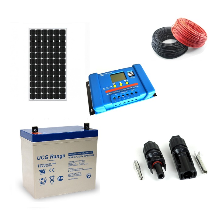 Sistem cu panou fotovoltaic de 115W