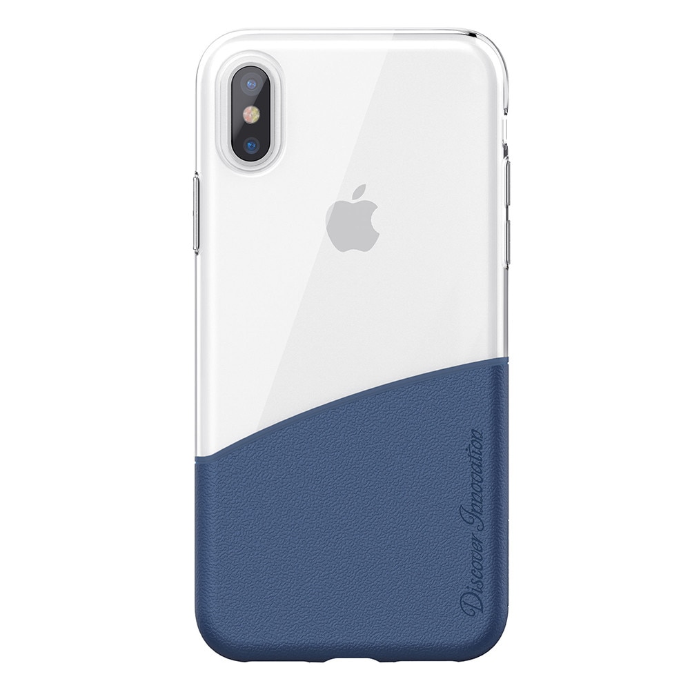Husa Apple iPhone X Nillkin Originala Half Case- Blue