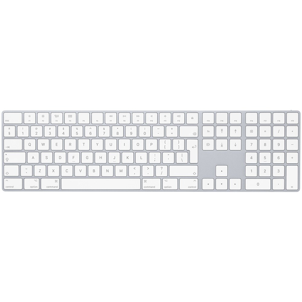 Tastatura Apple Magic Keyboard cu numpad, Layout INT English