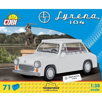Set de constructie masina Syrenka 104 Cobi Klocki, 71 piese Set de constructie masina Syrenka 104 Cobi Klocki, 71 piese